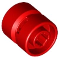 LEGO onderdeel Wheel 11mm D. x 12mm, Hole Notched for Wheels Holder Pin 6014b