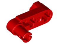 LEGO part Technic, Liftarm, Modified Crank / Pin 1 x 3 - Axle Holes and Squared Pin Hole 61408