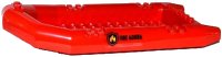 LEGO onderdeel Boat, Rubber Raft, Large with 'FIRE 60086' and Fire Logo Pattern on Both Sides (Stickers) - Set 60086 62812pb05