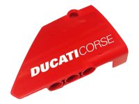 LEGO onderdeel Technic, Panel Fairing #14 Large Short Smooth, Side B with White 'DUCATICORSE' Pattern (Sticker) - Set 42107 64680pb027