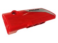 LEGO part Technic, Panel Fairing # 3 Small Smooth Long, Side A with Black 'Ducati' on Gray Background Pattern (Sticker) - Set 42107 64683pb061