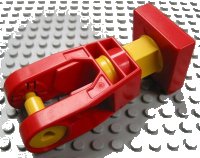 LEGO part Duplo, Toolo Arm Turning with Set Screw End 6662c01