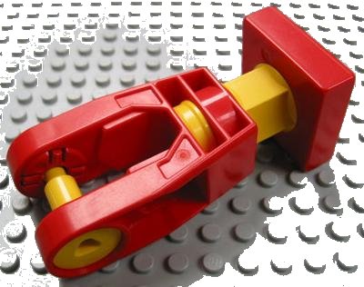 LEGO part Duplo, Toolo Arm Turning with Set Screw End (6662c01)