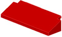 LEGO part Homemaker Awning 2 x 6 678