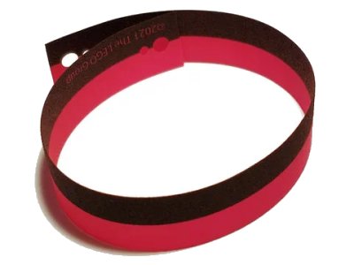 LEGO onderdeel Cloth Typewriter Ribbon with Black Ink Pattern (79315)