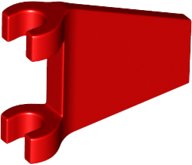 LEGO part Flag 2 x 2 Trapezoid with Flared Edge 80324