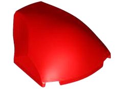LEGO onderdeel Large Figure Armor, Smooth with 2 x 2 Round Brick Attachment (85834)