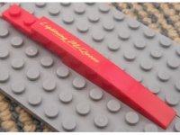 LEGO part Slope, Curved 10 x 1 with 'Lightning McQueen' Pattern Model Left (Sticker) - Set 8484 85970pb002L