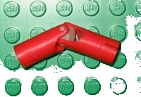 LEGO part Technic, Universal Joint Straight Sides 9244ac01