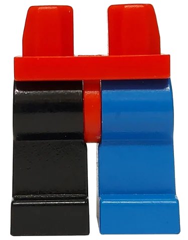 LEGO onderdeel Hips and 1 Blue Left Leg, 1 Black Right Leg (Dragon Masters) (970d02)