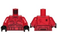 LEGO part Torso SW Armor Sith Trooper Ep. 9 with Black Lines Pattern / Red Arms / Black Hands 973pb3712c01
