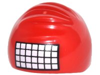 LEGO part Minifigure, Headgear Cap, Swimming with White Calendar Grid Pattern 99241pb02
