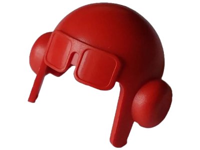 LEGO onderdeel Homemaker Figure / Maxifigure Headgear Aviator Helmet (bb0015c)