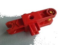 LEGO part Duplo, Toolo Arm 2 x 6 with Triangular Set Screw and Clip Ends and Clip on Top tolarm01