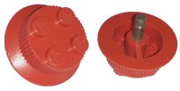 LEGO part Train Wheel with 2 x 2 Stud Center, Traction Teeth wheel1a