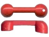 LEGO part Fabuland Utensil Telephone - Handset 1 x 4 with Hole x659