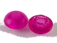 LEGO onderdeel Clikits, Icon Round 2 x 2 Small Thick with Pin (Cap) 45474