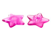LEGO part Clikits, Icon Star 2 x 2 Small with Pin, Polished (Transparent Colors Only) 46285