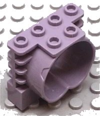 LEGO part Pneumatic Aero Tube Joiner 2 x 4 x 3 30585a