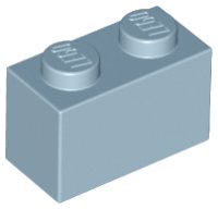 LEGO part Brick 1 x 2 3004