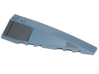 LEGO part Wedge 10 x 3 Right with Gray Panels and Black Lines Pattern (Sticker) - Set 75041 50956pb021