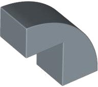 LEGO part Slope, Curved 2 x 1 x 1 2/3 5907