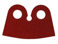 LEGO part Minifigure Cape Cloth, High Rounded Narrow Collar, Straight Sides - Traditional Starched Fabric 109641