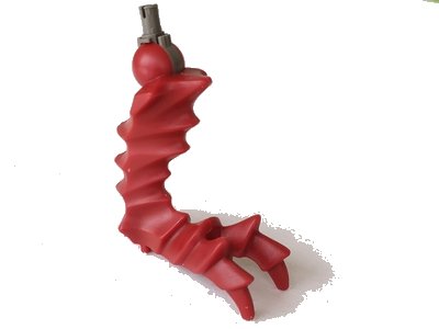 LEGO onderdeel Galidor Limb Leg Ooni with Dark Gray Rotation Joint Pin (42940)
