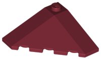 LEGO part Wedge 4 x 4 (Slope 18 Corner) 43708