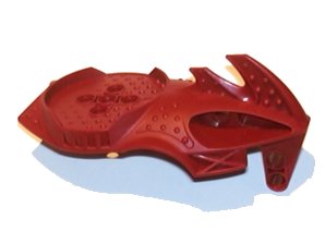 LEGO part Bionicle Visorak Head with 7 Pin Holes and Axle Hole (Vohtarak) (50913)