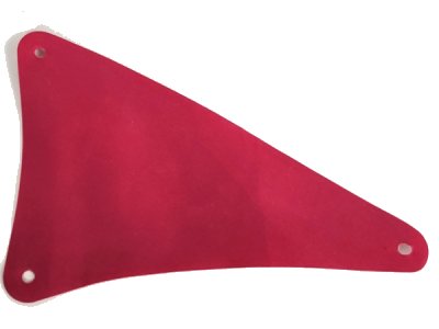 LEGO onderdeel Cloth Sail Triangular 15 x 22 with 3 Holes (56206)