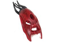 LEGO part Bionicle Head, Barraki Kalmah with Marbled Black Pattern 57549pb01