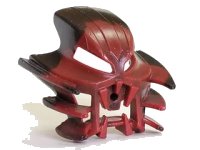 LEGO part Bionicle Mask Jutlin Shapeshifted with Marbled Black Pattern 60914pb01