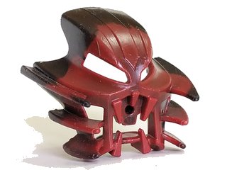 LEGO onderdeel Bionicle Mask Jutlin Shapeshifted with Marbled Black Pattern (60914pb01)