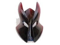 LEGO part Large Figure Visor, Knights Kingdom Lord Vladek with Marbled Black Pattern x1554px1