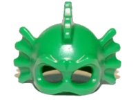 LEGO part Minifigure, Headgear Head Cover, Swamp Creature with Eye Holes, Fins and Spikes 10227