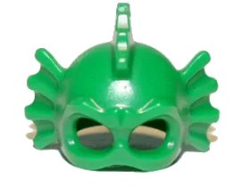 LEGO onderdeel Minifigure, Headgear Head Cover, Swamp Creature with Eye Holes, Fins and Spikes (10227)