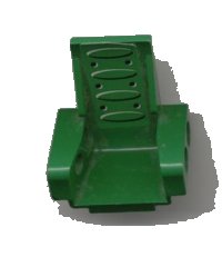 LEGO part Technic Seat 3 x 2 Base with Oval Cushions and Black Dots Pattern (Sticker) - Set 8213 2717pb02