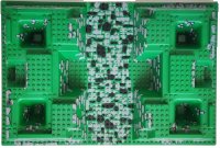 LEGO part Baseplate, Raised 32 x 48 x 6 with 4 Corner Pits with Rock Path Pattern 30271px2