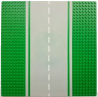LEGO part Baseplate, Road 32 x 32 8-Stud Straight with Road Pattern 30279pb02