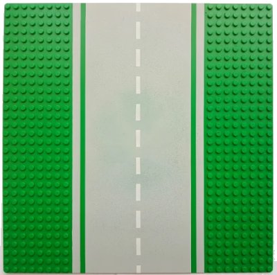 LEGO onderdeel Baseplate, Road 32 x 32 8-Stud Straight with Road Pattern (30279pb02)