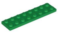 LEGO part Platte 2 x 8 3034