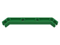 LEGO part Znap Travetto 11, 4 Holes, 2 Bends 32204