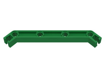 LEGO part Znap Poutre 11, 4 Trous, 2 Coudes (32204)