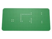 LEGO part Baseplate 16 x 32 with Rounded Corners and Set 350 Dots Pattern 374p01