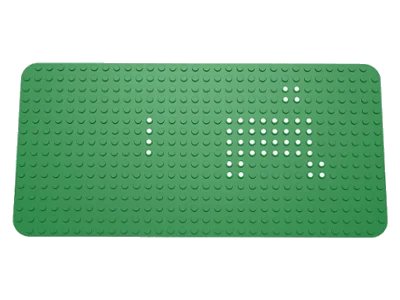 LEGO onderdeel Baseplate 16 x 32 with Rounded Corners and Set 352 Dots Pattern (374px1)