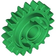 LEGO part Technic, Gear 20 Tooth with Clutch on Both Sides (81346)