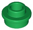 LEGO part Plate, Round 1 x 1 with Open Stud (85861)