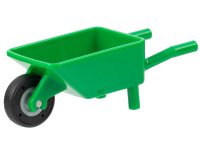LEGO onderdeel Minifigure, Utensil Wheelbarrow with Light Bluish Gray Wheel with Molded Black Tire Pattern (98288 / 65630pb01) 98288c06