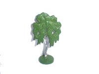 LEGO part Plant, Tree Flat Birch painted with hollow base FTBirchH